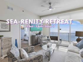 Leeward Key 1203 2/2 Top Floor View for Miles, Beach Se