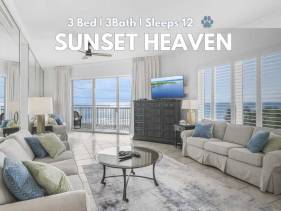 Crystal View301 3 Bedrooms | 3 Baths | Accommodates 12