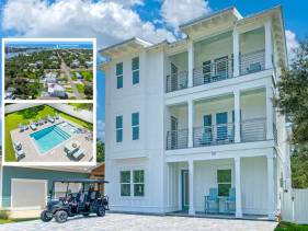 Encore: Luxe 8BR w/ Pool, Golf Cart