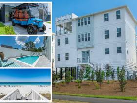 Melody: Private Pool ! Sleeps 18 + Golf Cart