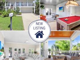 New Vacation Home! Steps from Beach