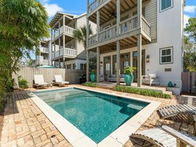 30A Pvt Pool 4BR, Walk to Rosemary & Beach