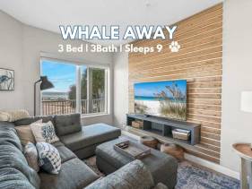 Crystal View 203 3 bedroom/  3 bath unit Beach service 