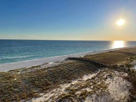Relaxation, perfect sunsets, emerald waters!