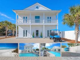 Epic:  Ocean views Sleeps 20 Pool Golf Cart