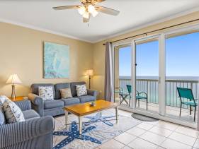 1707 Full Gulf Views, Beach Chair Service  