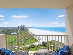 Gorgeous beachfront condo with SW-facing balcony