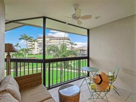 Garden unit with pool, grills and beach access