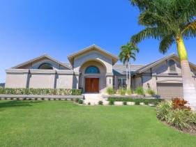 Stunning home with pool, dock and direct gulf access