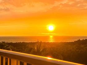 Beachfront condo with NW exposure, grills and pool