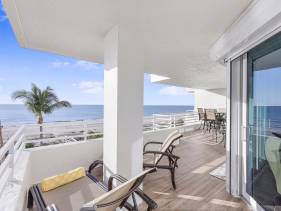 Somerset three-bedroom end unit beachfront condo