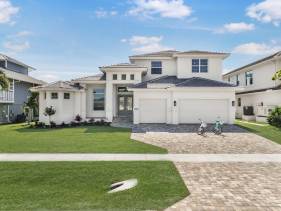 2024 Monsterrat model waterfront home with lap pool