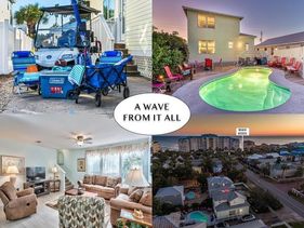 A Wave From It All-Private Pool- Crystal Beach