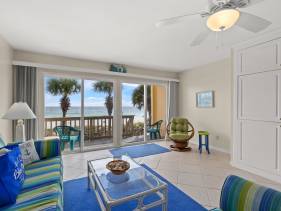 2BD/2.5BA Gulf Front Townhome near Pier Park! Gulf View