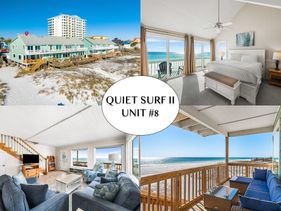 Quiet Surf II #8-ON GULF-TOWNHOME