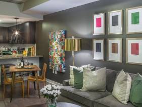 Modern 1BR Condo at SoDo on Main – Rooftop pool