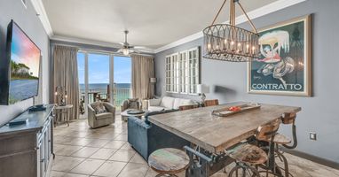 Open concept design with a view of the Gulf as soon as you enter!