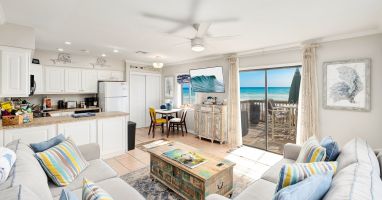 Panoramic views from the living room