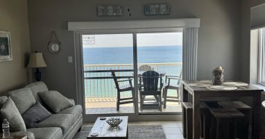 Gulf views from the kitchen