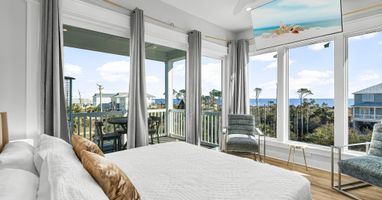 Wake Up To Sparkling Water Views