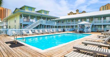 Grand pool area