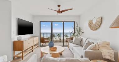 Enjoy the grand skyline from the living room