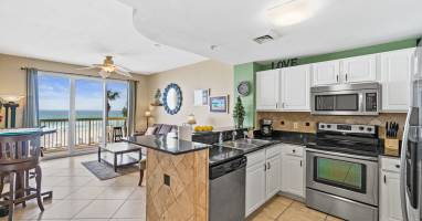 Kitchen/living room view
