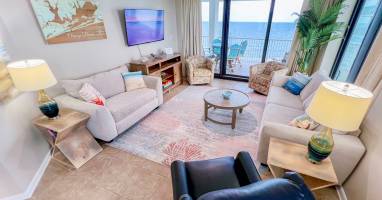 Living Room with Gulf view