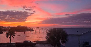 Sunset over Bay
