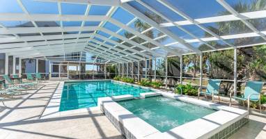 Screened Pool and Hot Tub