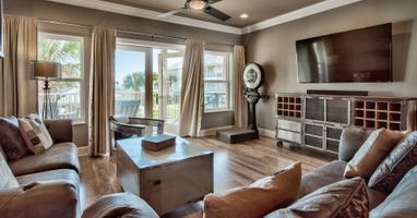 Living Room with industrial design