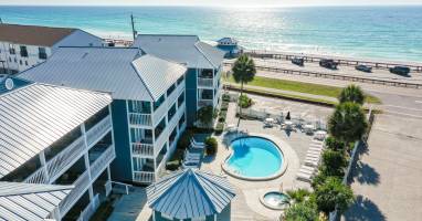 This idyllic Summer Breeze Miramar Beach Florida condo is directly across the street from the Gulf of America. The warm breezes from the nearby Gulf add to the natural beauty and serenity of this wonderful place. Sunrises and sunsets are unbelievable!