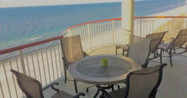 Enjoy a cup of coffee, a meal, or just relax and enjoy the view on your balcony