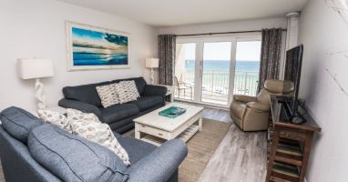 Living Room with Balcony Access
