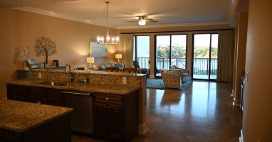 Beautiful Open-Concept  Living Area With Gorgeous Views!
