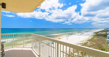 Wrap around balcony west view