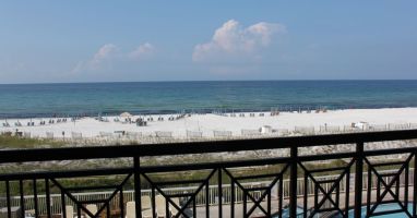 This is your view of the beach from Unit 312
