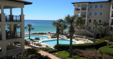 Gulf View from Balcony