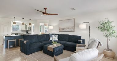 Open concept, easy to keep everyone together!