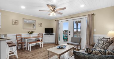 Coastal Charm living area