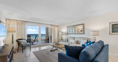 Welcome to White Sand by the Sea. Large windows provide spectacular beach views!