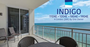 Gorgeous views from spacious direct oceanfront balcony