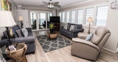 Living Room with Balcony Access