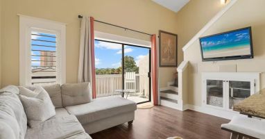 Living room area with Sleeper sofa-sleeps 2