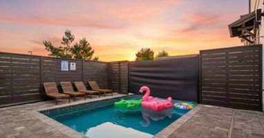 A generous sized pool for your stay (15ft long)