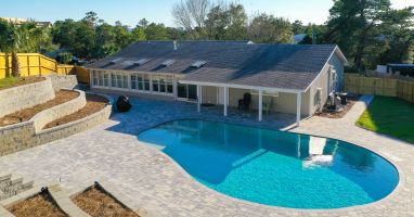 Beautiful home with fabulous outdoor entertainment area.