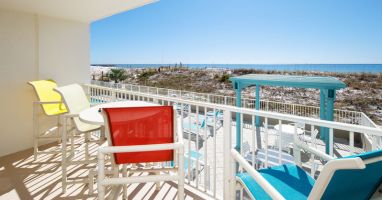 Balcony View - 
Gulf Dunes Resort Unit 107 Okaloosa Island Florida