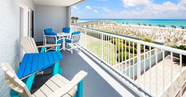 Balcony - 
Islander Beach Condo Rentals, Okaloosa Island