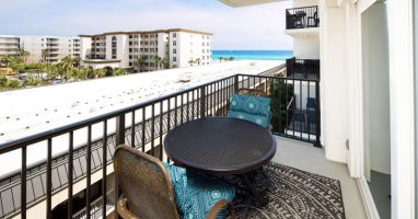 Balcony View, Sea Oats Resort Okaloosa Island Fort Walton Beach Destin Vacation Rentals
