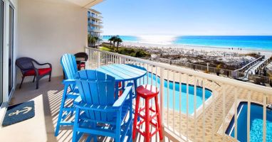 Balcony View -  Summer Place Resort, Unit 305 Okaloosa Island Fort Walton Beach Vacation Rentals